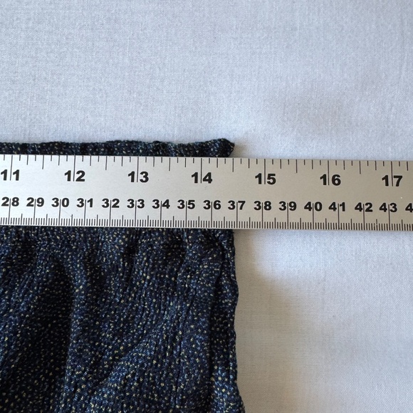 Far West NEW Women's Small Marine Elastic Waist Viscose Shorts Navy Beach Summer - Picture 10 of 14